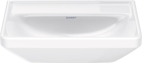 Duravit D-Neo hand-rinse basin, 450x335mm, without tap hole, without overflow, white high gloss, 073...