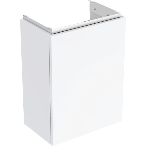 Geberit Acanto vanity unit for hand-rinse basin, 1 door, left or right hinged, wall-hung, 392x539x24...