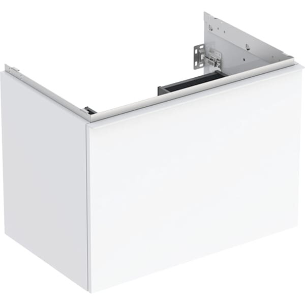 Geberit Acanto vanity unit for washbasin, 1 drawer and 1 inner drawer, wall-hung, 740x541x475mm, 503...