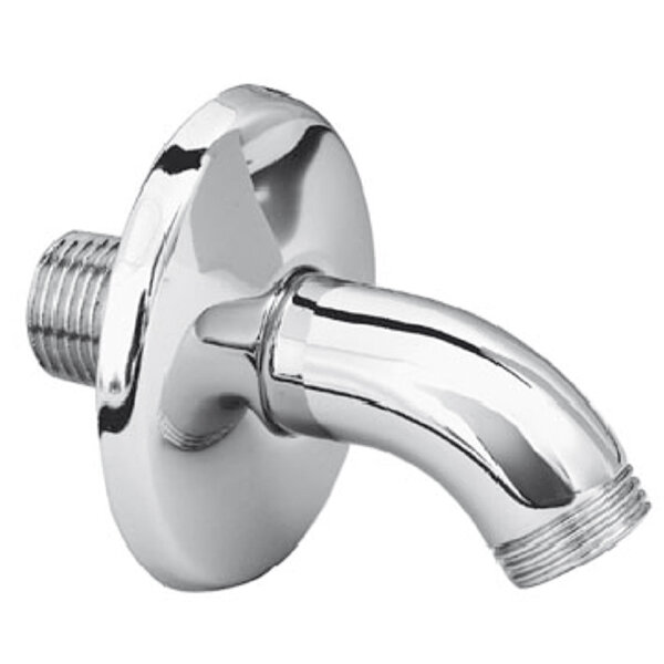 Laufen connecting elbow, for overhead shower, round rosette, chrome, HF105702100000