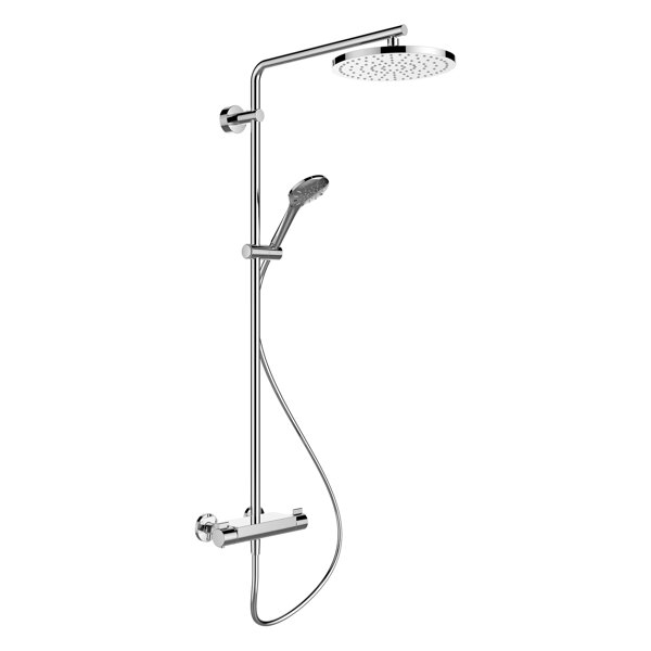 Laufen Vivid shower system, complete set with thermostat, Ã250mm overhead shower, L=1080mm, HF90545...