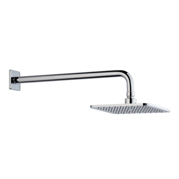 Laufen rain shower set, 202x202mm, with wall arm, wall mounting, chrome, HF960102100001