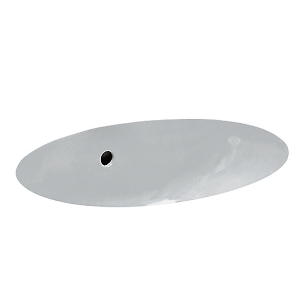 Laufen Birova built-in washbasin, from below, without tap hole, with overflow, 530x405mm, H811191000...