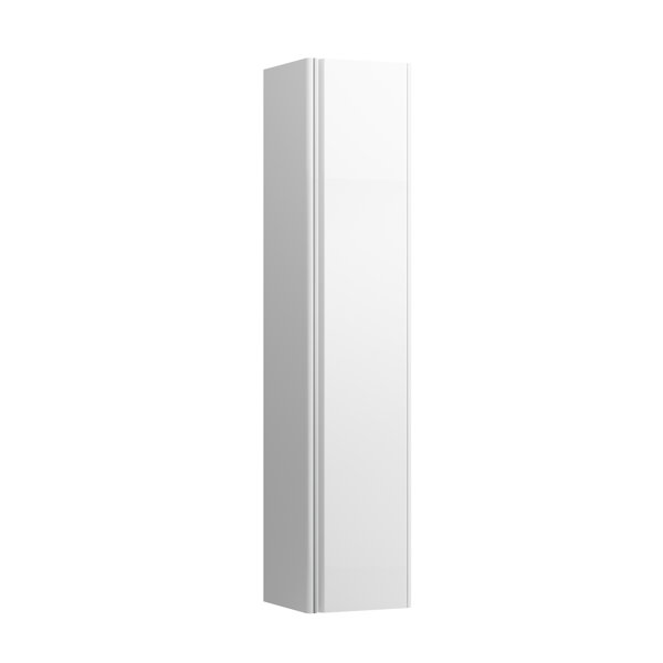 Laufen Base for Ino tall cabinet, 1 door, hinge right, handle strip aluminum anodized, H403032110