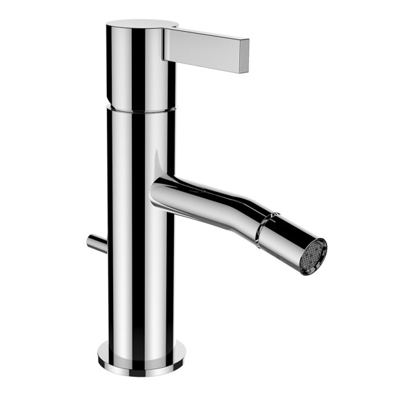 Laufen Kartell single lever bidet mixer, without drain valve, with pull rod, projection 110mm, H3413310