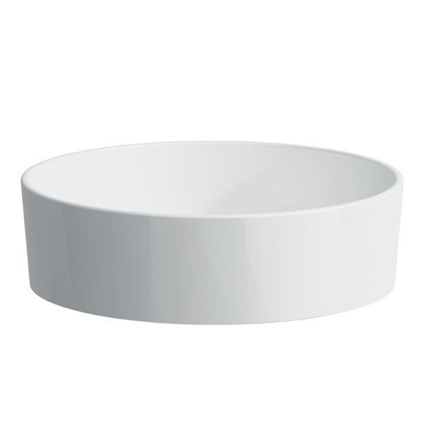 Laufen Kartell washbasin bowl, without tap hole, without overflow, 420x420x135mm, H812331