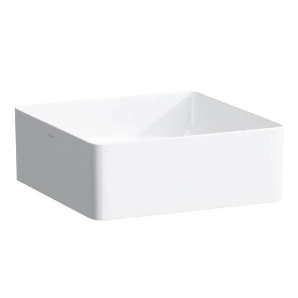 Laufen Living Square washbasin bowl, without tap hole, without overflow, 360x360mm, H811433