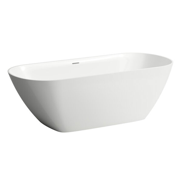 Laufen LUA bathtub freestanding, 750x1700x540mm, made of Marbond, H220082