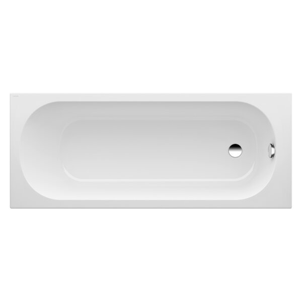 Laufen Lua bathtub, built-in version, sanitary acrylic, 1700x700x420mm, white, H23108000001