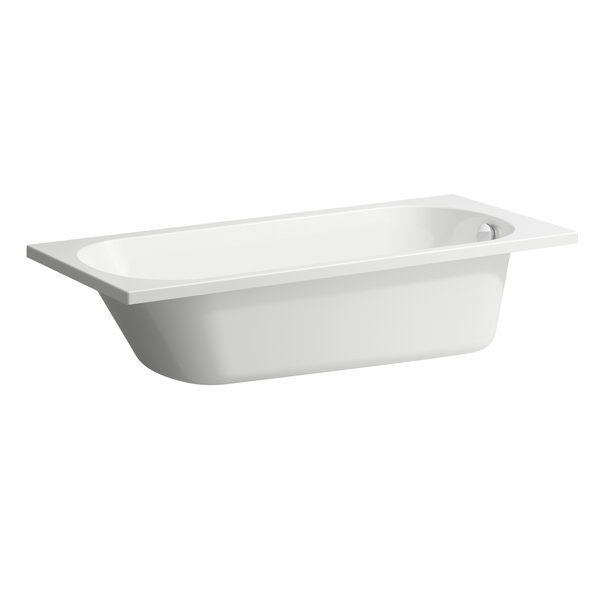 Laufen Lua bathtub, built-in version, sanitary acrylic, 1700x750x420mm, white, H23208000001