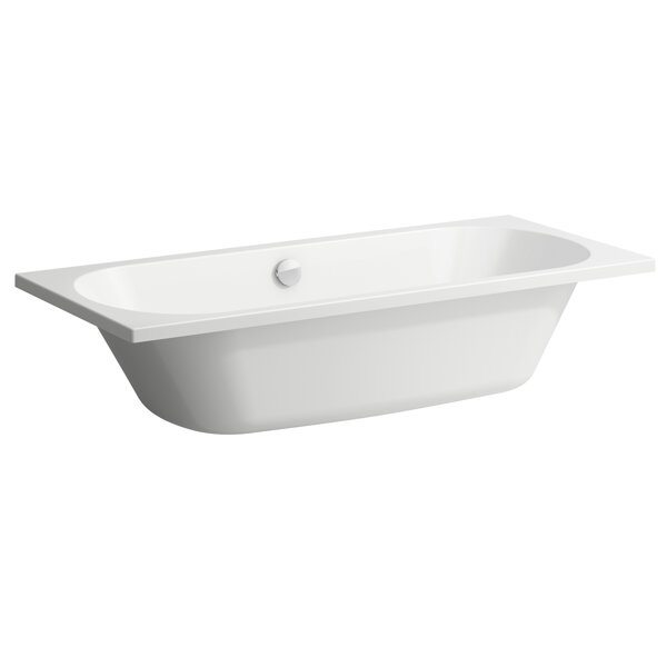 Laufen Lua bathtub, built-in version, sanitary acrylic, 1800x800x420mm, white, H23308000001