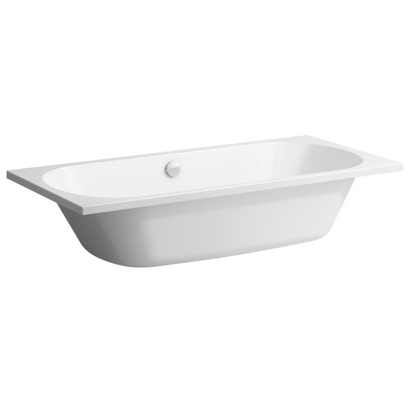 Laufen Lua bathtub, built-in version, sanitary acrylic, 1900x900x420mm, white, H23408000001