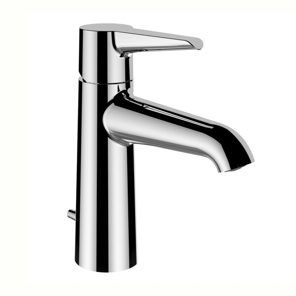 Laufen PURE single-lever basin mixer, Eco+, fixed spout, 110 mm projection, with waste valve, chrome...