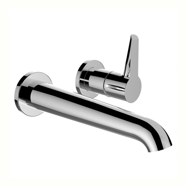 Laufen PURE single lever concealed washbasin mixer, fixed spout, 180 mm projection, without waste va...