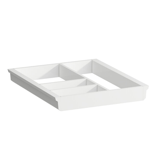 Laufen Space organizer system, 320x374x45, for drawers and trolleys, white