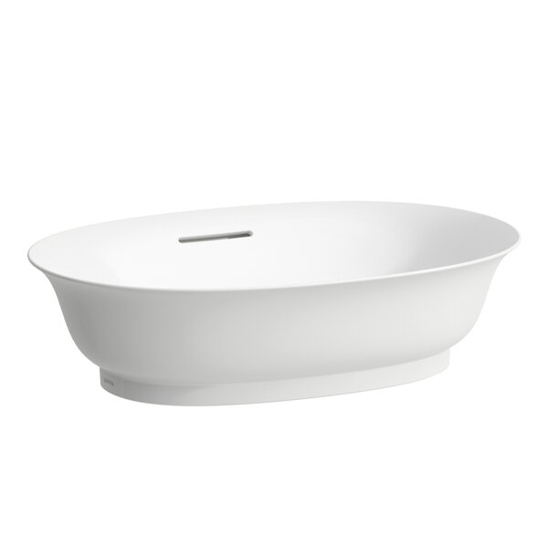 Laufen The New Classic washbasin bowl, oval, without tap hole, with overflow, 550x380mm, H812853