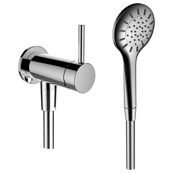 Laufen TwinPlus shower mixer, concealed, with hand shower and shower hose, for Simibox 1-Point, HF905455100000