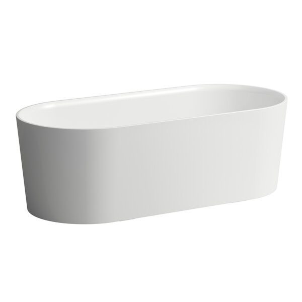 Laufen bathtub VAL 1600x750x520mm, free standing oval white, H2302820000001