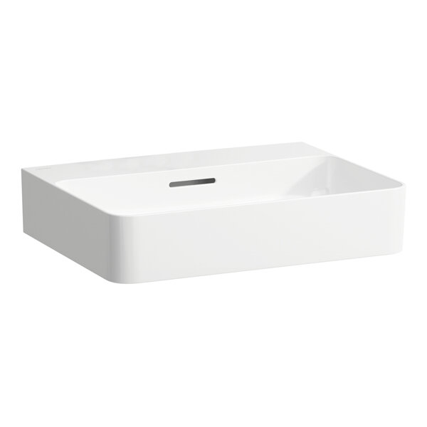 Laufen VAL washbasin, undermount, without tap hole, with overflow, 550x420mm, H810282