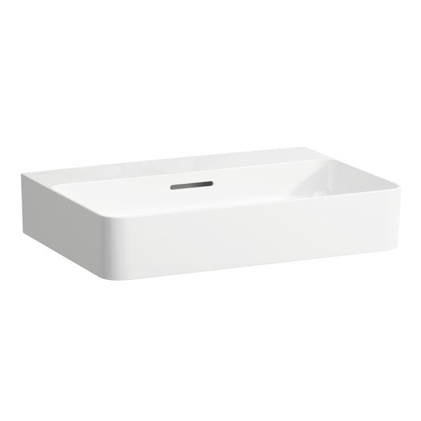 Laufen VAL washbasin, undermount, without tap hole, with overflow, 600x420, H810283