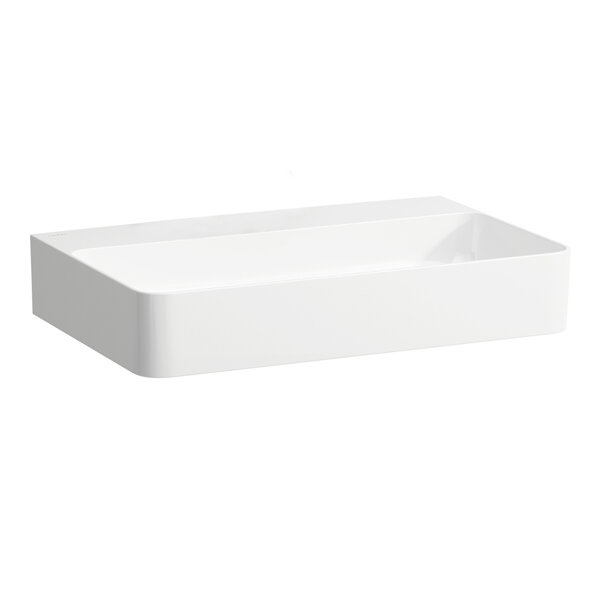 Laufen VAL washbasin, undermount, without tap hole, without overflow, 650x420mm, H810284