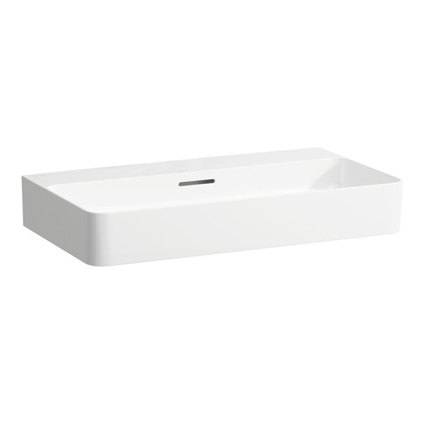 Laufen VAL washbasin, undermount, without tap hole, with overflow, 750x420mm, H810285