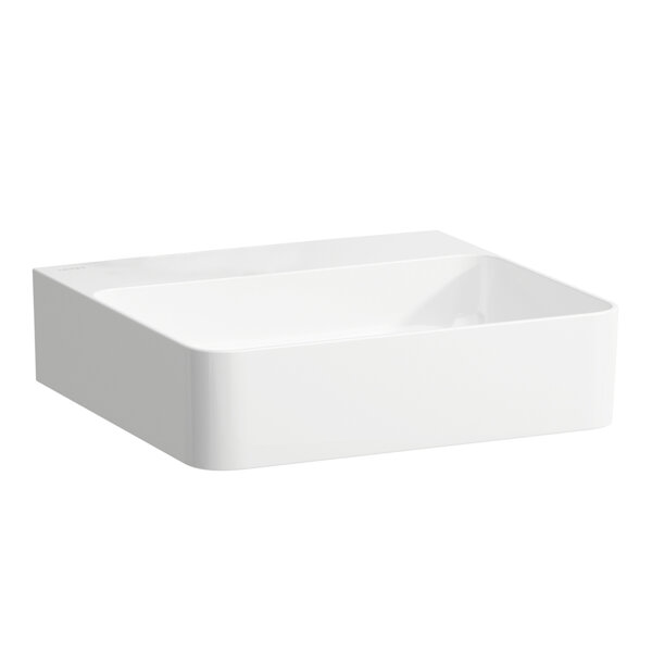 Laufen VAL hand wash basin, without tap hole, without overflow, 450x420mm, H815281