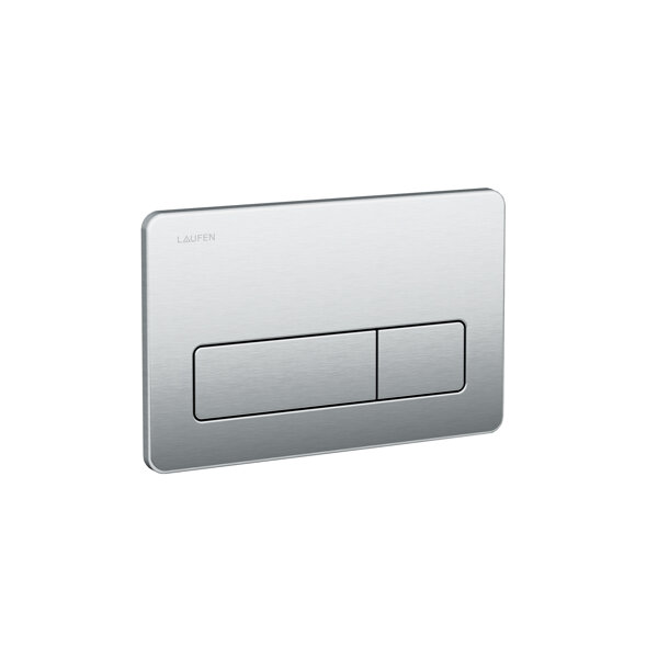 Laufen AW2 Inox actuator plate, dual flush, 259x11x169mm, vandal resistant, H8956620000001