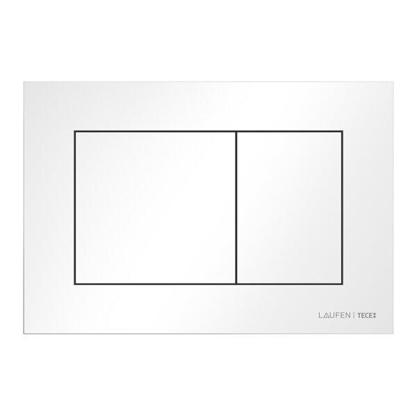 Laufen AW11 TECEnow actuation plate, 220x150x5mm, for H920090, Dual-Flush, H90000000001