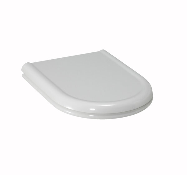 Laufen Vienna toilet seat, with cover, removable, attachment with backboard, H892470