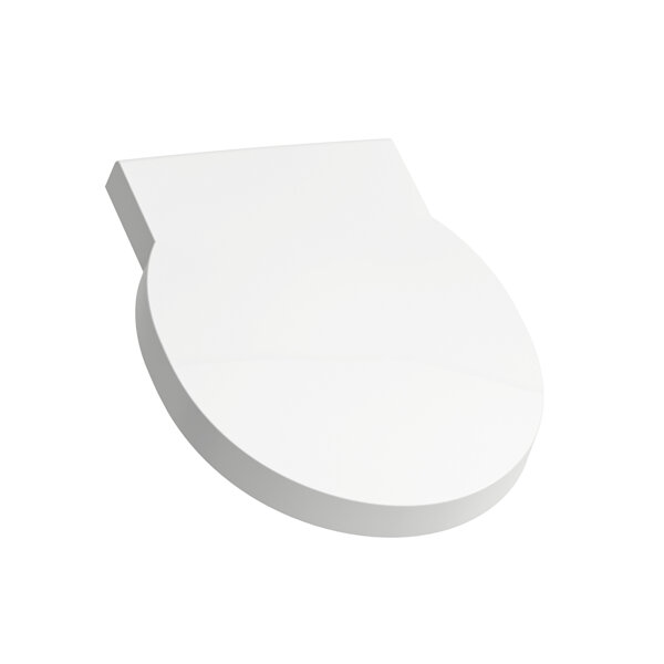 Laufen Val urinal lid, with soft close, fits H840281, H894282