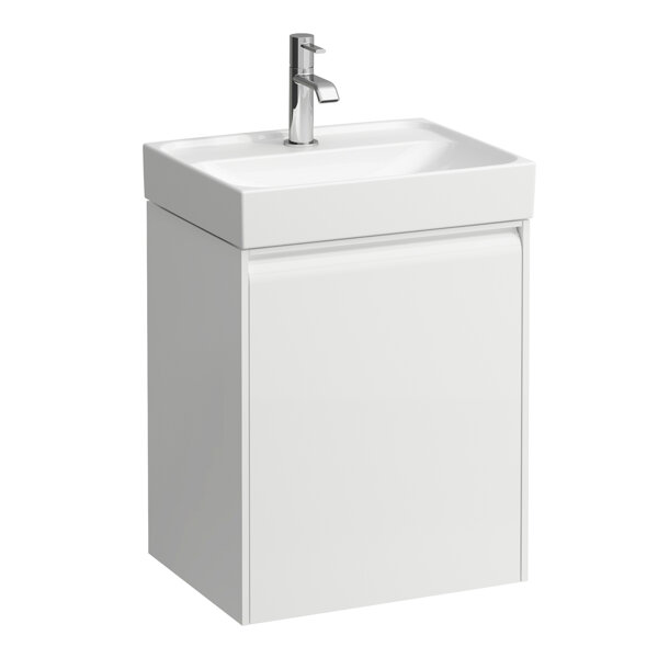 Laufen Meda vanity unit, 1 door SoftClose, hinge left, for H815111, 437x339x515mm, H421541011