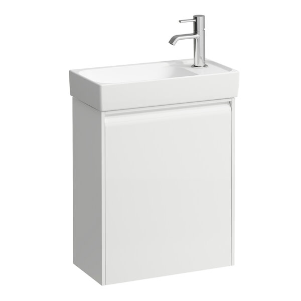 Laufen Meda vanity unit, 1 door SoftClose, hinge right, for H815113, 437x222x515mm, H421552011