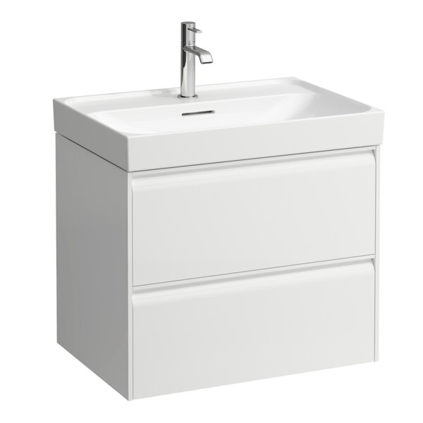 Laufen Meda vanity unit, 2 drawers, incl. organization system, for H810114, 636x448x515mm, H421582011