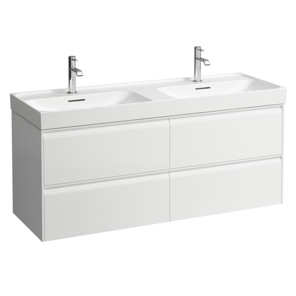 Laufen Meda vanity unit, 4 drawers, incl. organization system, for H814112, 1284x448x515mm, H421644011