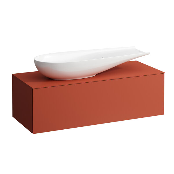 Laufen Il Bagno Alessi drawer element, cutout left, 120x50x37cm, to WT bowl H81897 4, H430322097