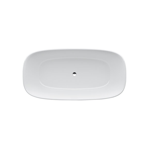 Laufen bathtub INO 1700x750x520 freestanding oval white