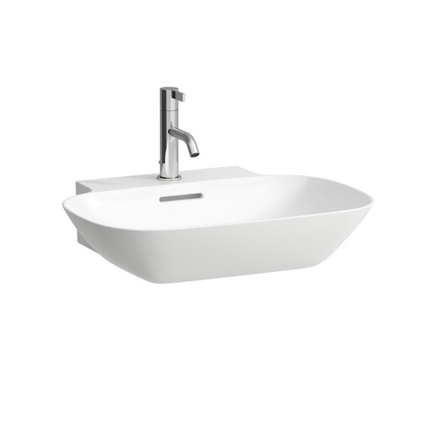 Laufen INO washbasin, without tap hole, with overflow, 560x450mm, H810302