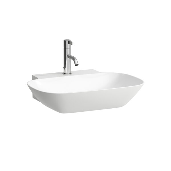 Laufen INO countertop washbasin, 1 tap hole, without overflow, polished underside, 560x450mm, H816302