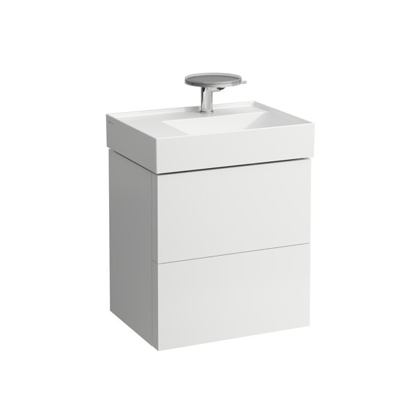 Laufen Kartell vanity unit, 2 drawers, 580x600x450mm, for WT H810335, H407568033