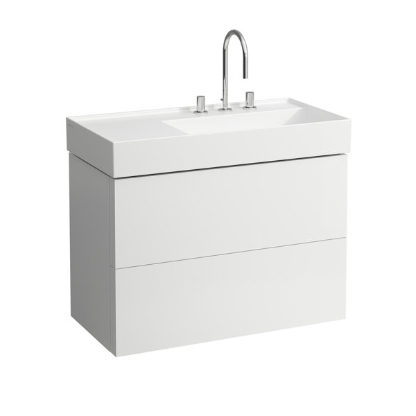 Laufen Kartell vanity base, 2 drawers, 880x450x600mm, for WT H810339, H407608033