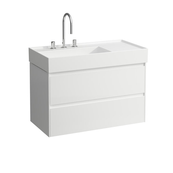 Laufen Lani for Kartell washbasin base, 2 drawers, 880x450x515mm, for H810338, H403952112