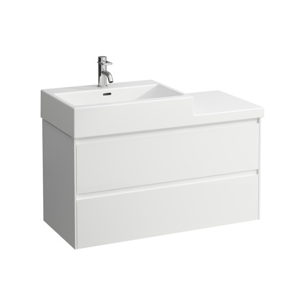 Laufen Lani for Living City vanity unit, 2 drawers, 985x450x515mm, for H818432, H404132112