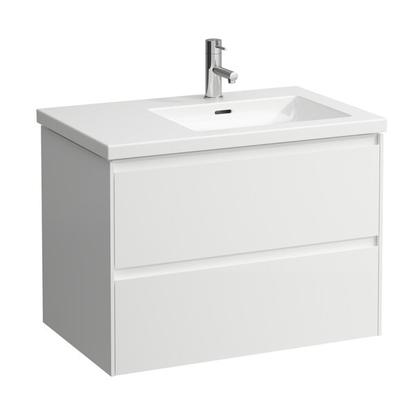 Laufen Lani for Living Square vanity unit, 2 drawers, 735x470x515mm, for H817439, H404172112