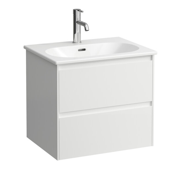 Laufen Lua complete set, washbasin incl. vanity unit, 600x515x440mm, H860083