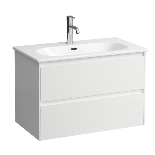 Laufen Lua Set Lani complete set, washbasin incl. vanity unit, 800x515x440mm, H860087