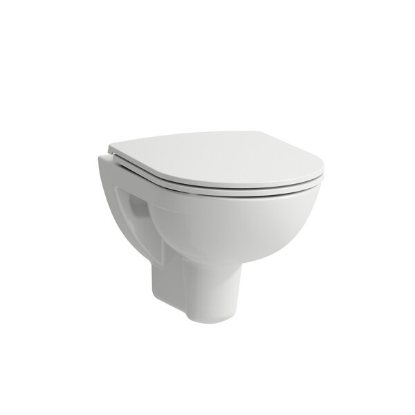 Laufen Pro wall-mounted toilet, low flush, rimless, 490x360x350mm, H821952