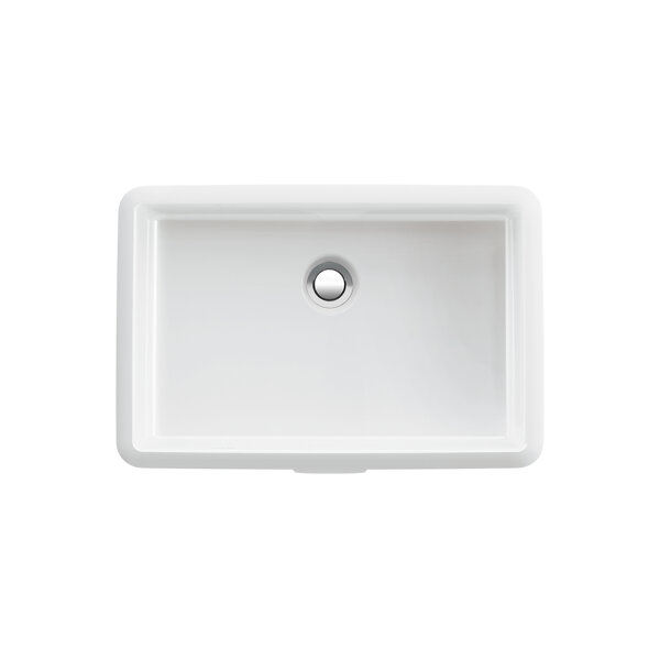 Laufen Living City built-in washbasin from below, with overflow, polished underside, 490x310mm, white