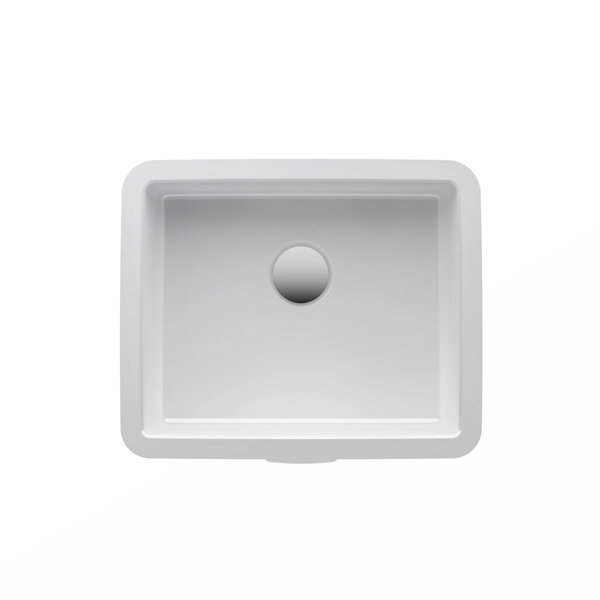 Laufen Living City built-in washbasin from below, without tap hole, 400x335mm, white