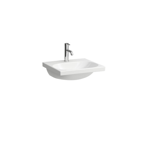 Laufen Lua washbasin, 1 tap hole, without overflow, 500x460mm, H810081